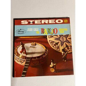 John Cali The Banjo Minstrel Man Vinyl LP 1950s Folk Mercury Records SR-60056